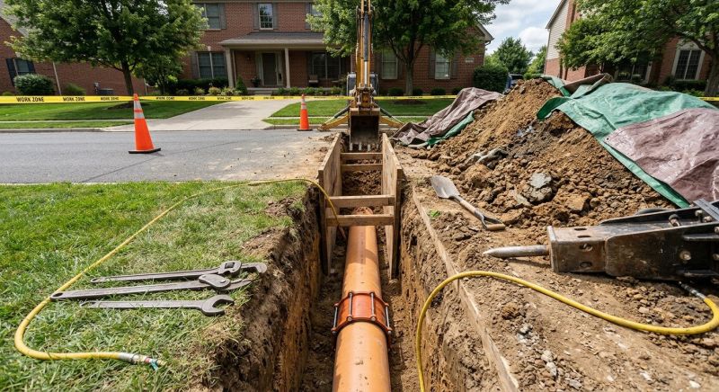 Trenchless Sewer Repair in Fairfax, VA