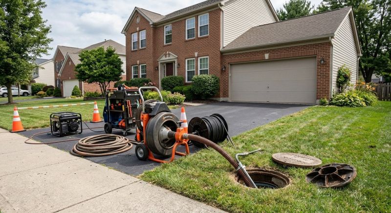 Clogged Sewer Repair in Columbus, OH